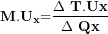\[ \mathbf{M.U}_{\mathbf{x}}\mathbf{=}\frac{\mathbf{\mathrm{\Delta}\ T.Ux}}{\mathbf{\mathrm{\Delta}\ Qx}}\ \]