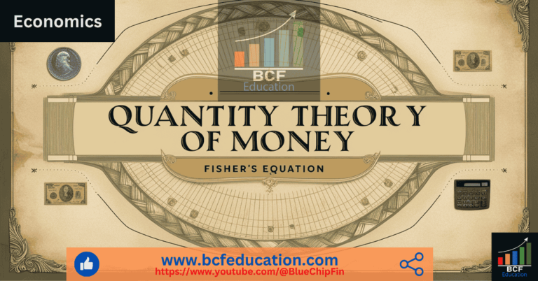 Quantity Theory of Money, Fisher's Equation