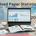 Solved Paper Statistics I FBISE 2016