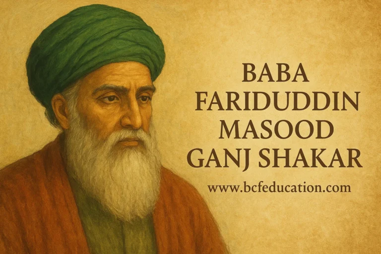 Baba Fariduddin in Earthy Portrait