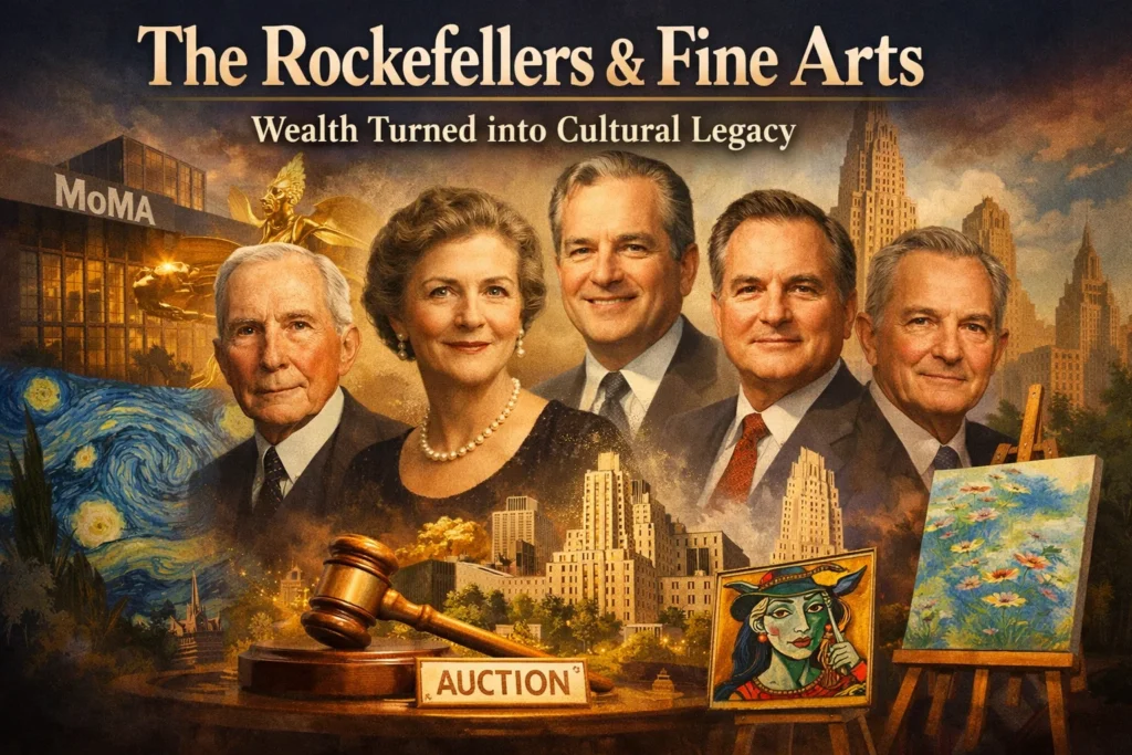 The Rockefellers and Fine Arts: Wealth Turned into Cultural Legacy