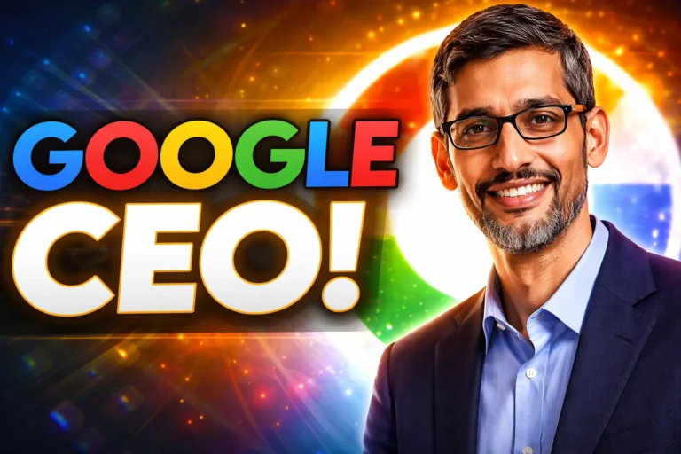 Sundar Pichai: From Modest Beginnings to CEO of Google