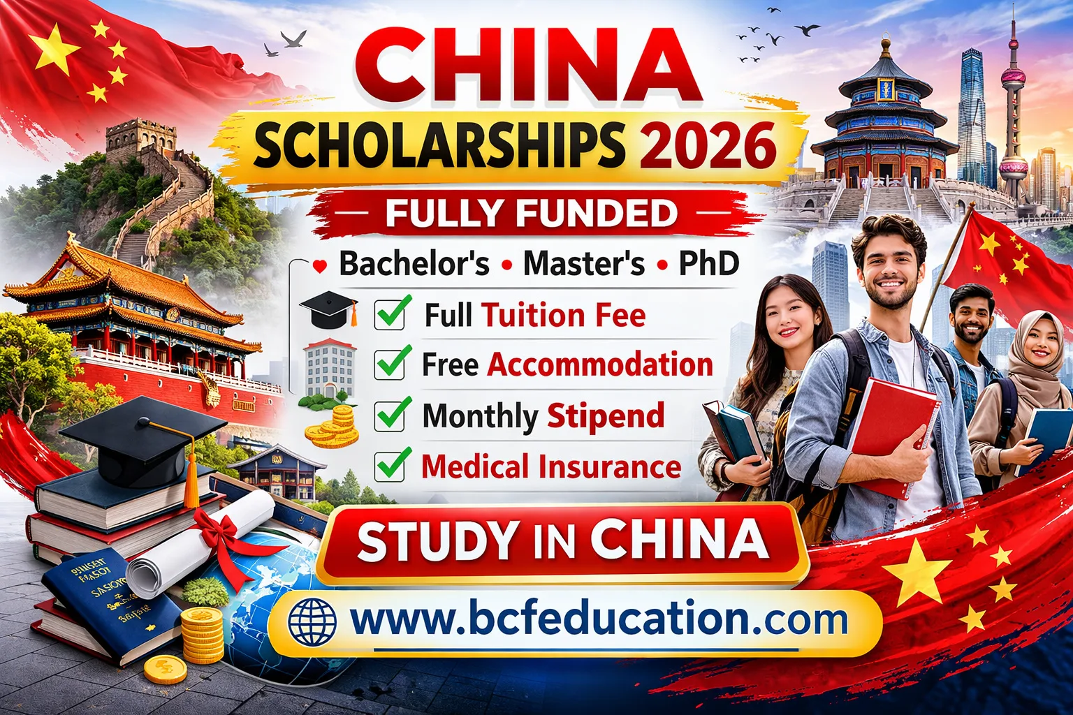 🇨🇳 China Scholarships 2026 – Complete Guide for International Students ...