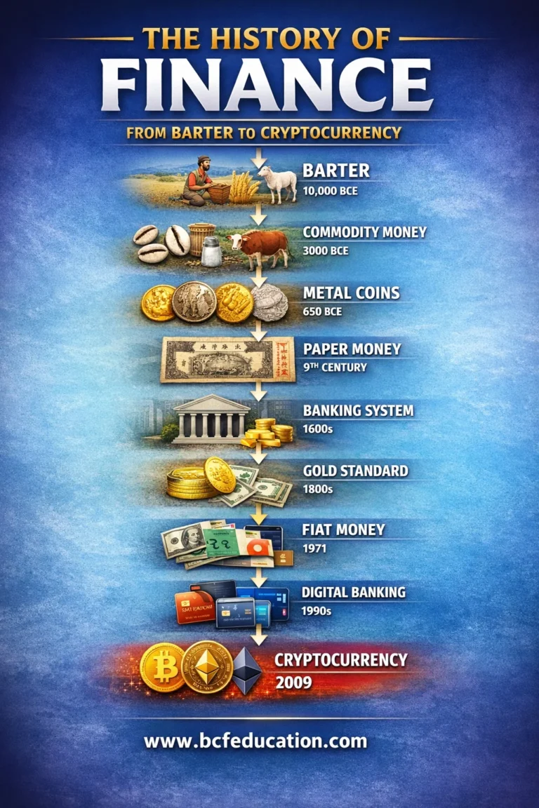 The History of Finance: From Barter to Digital Coins