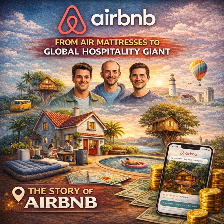Airbnb – From Air Mattresses to Global Hospitality Giant