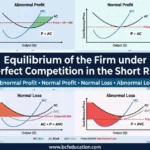 Equilibrium of a Firm Under Perfect Competition in the Short Run