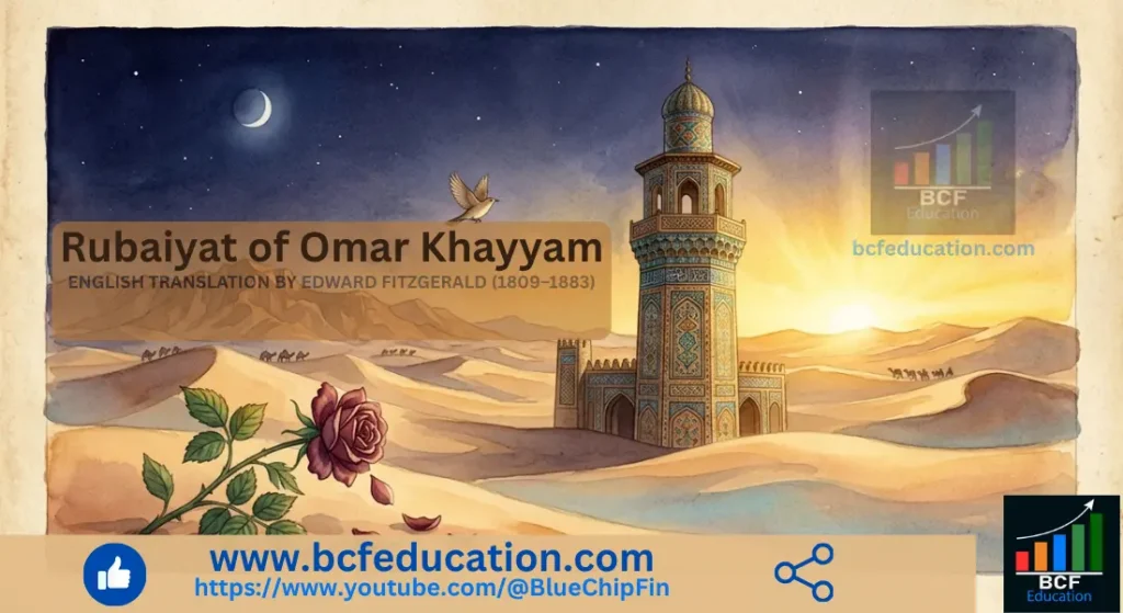Rubaiyat of Omar Khayyam: Summary, Paraphrase & Analysis (Stanza-Wise)