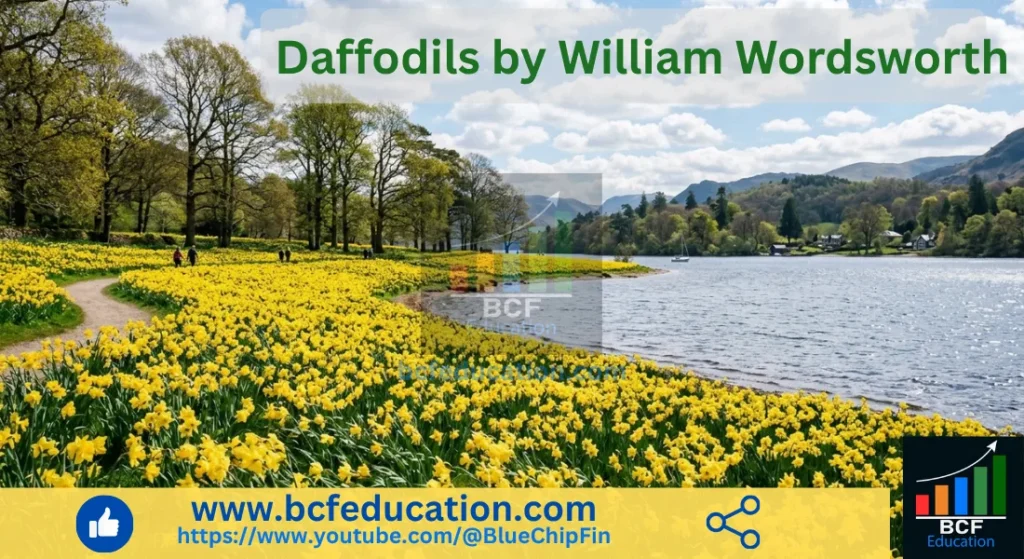 Daffodils by William Wordsworth: Summary, Analysis, Paraphrasing, & Figure of Speech