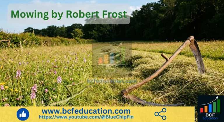 Mowing by Robert Frost